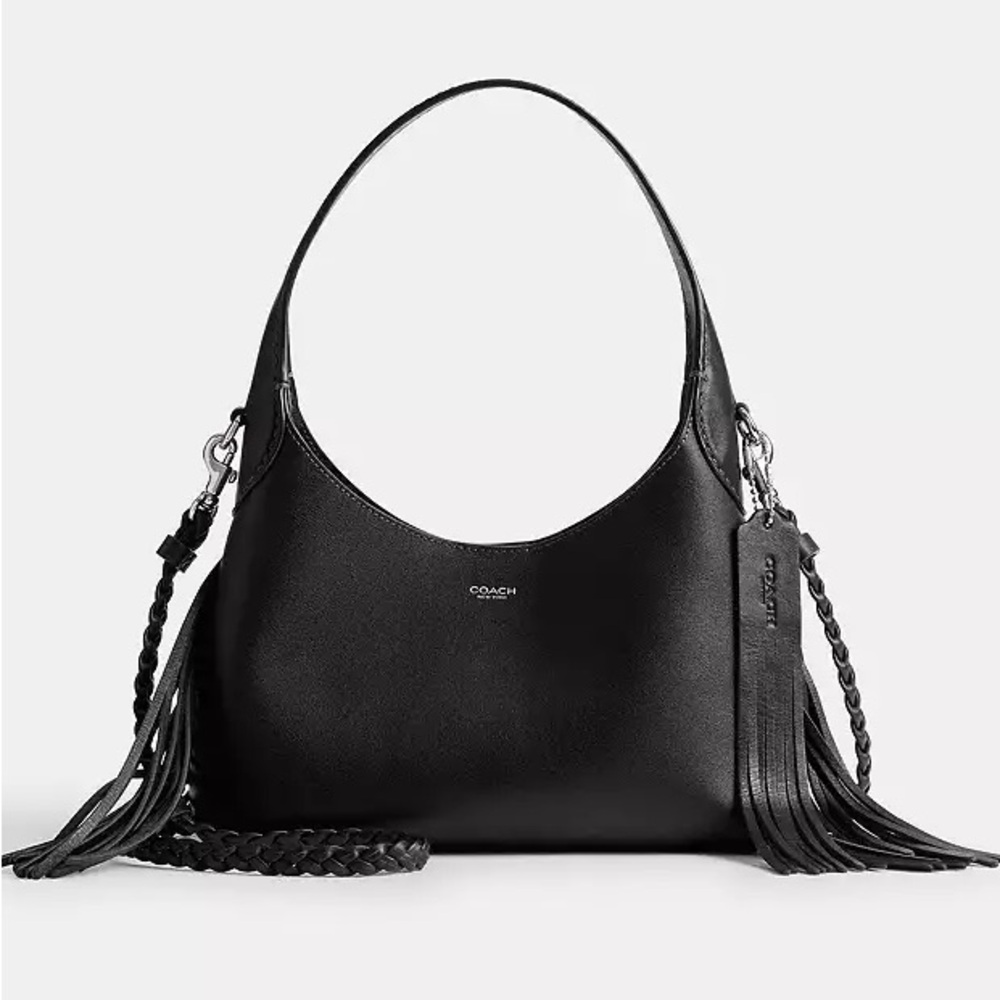 Coach Brooklyn 23 Bag with Fringe
